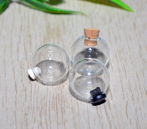 Glaskugel selbst befüllbar zum befüllen Hohlkugel Andenken Urne Kettenkontor