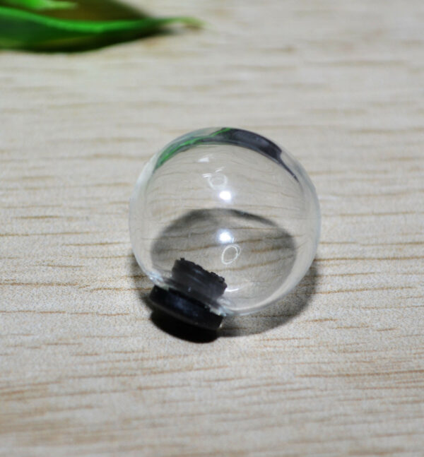 Glaskugel selbst befüllbar zum befüllen Hohlkugel Andenken Urne Kettenkontor